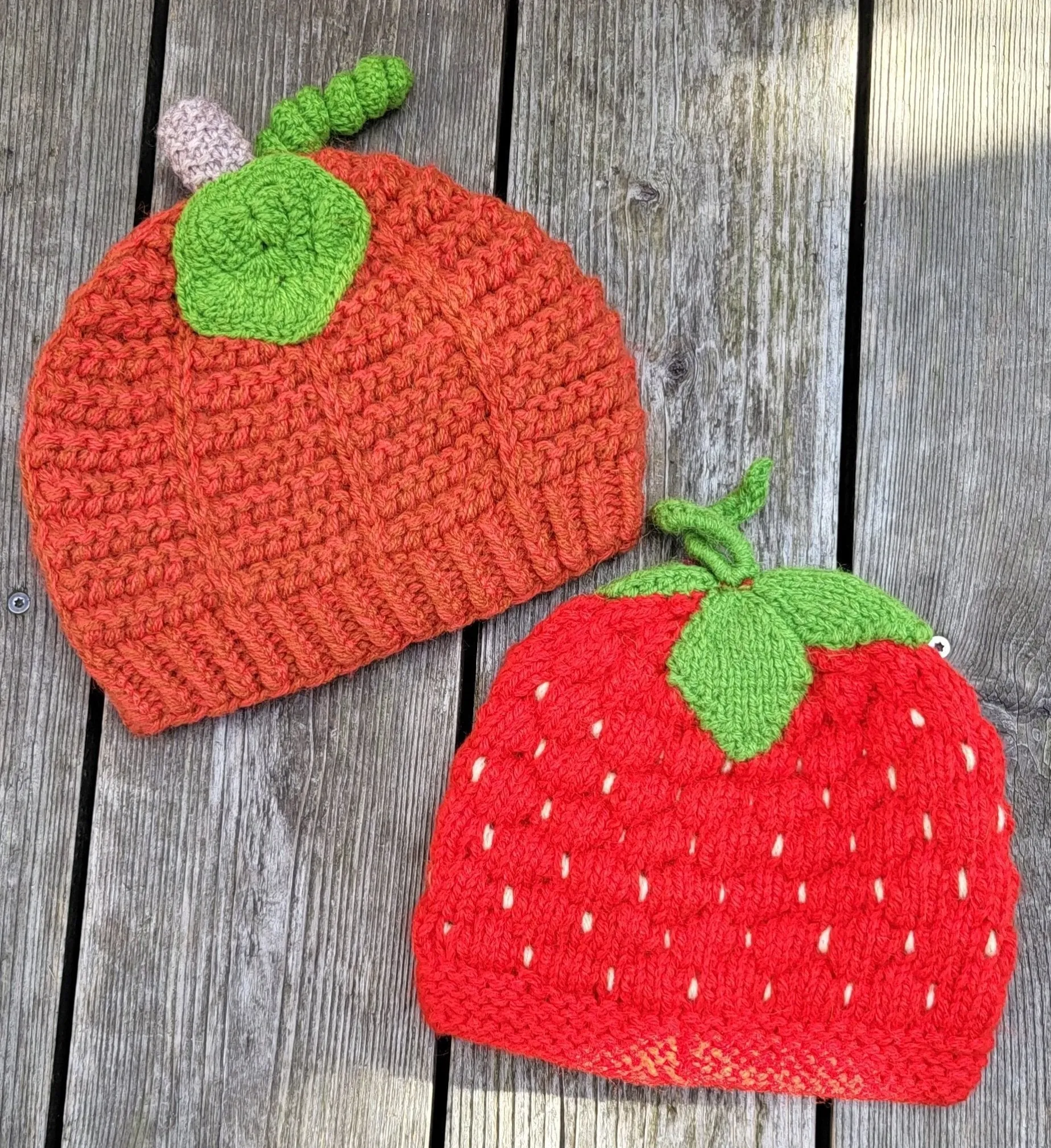 Wool Fruits & Vegetables Hats